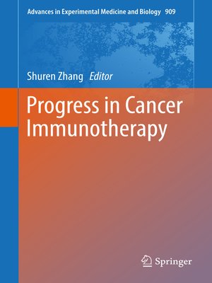 cover image of Progress in Cancer Immunotherapy
